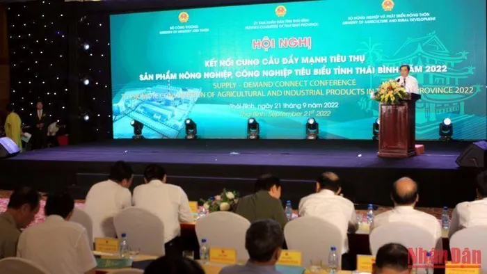 Thái Bình kết nối cung cầu, đẩy mạnh tiêu thụ sản phẩm nông nghiệp, công nghiệp 6 Thái Bình kết nối cung cầu, đẩy mạnh tiêu thụ sản phẩm nông nghiệp, công nghiệp