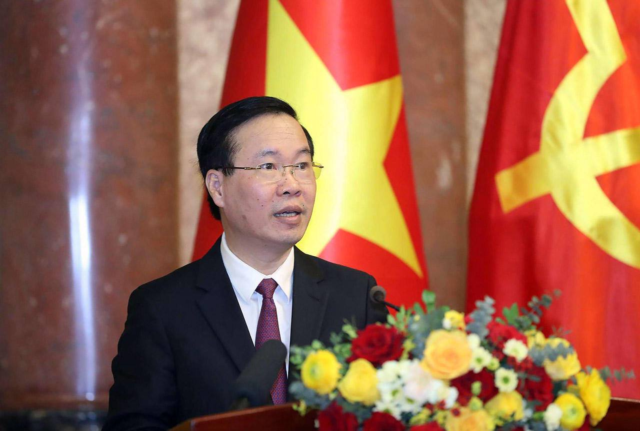 Thường trực Ban Bí thư Võ Văn Thưởng được giới thiệu bầu Chủ tịch nước 13 Thường trực Ban Bí thư Võ Văn Thưởng.