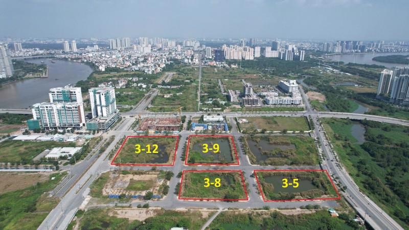 TP.HCM lên kế hoạch đấu giá lại các lô đất “vàng” từng bị bỏ cọc tại Thủ Thiêm 19 toan canh 4 lo dat vang o thu thiem dau gia duoc 37346 ty dong hinh 2