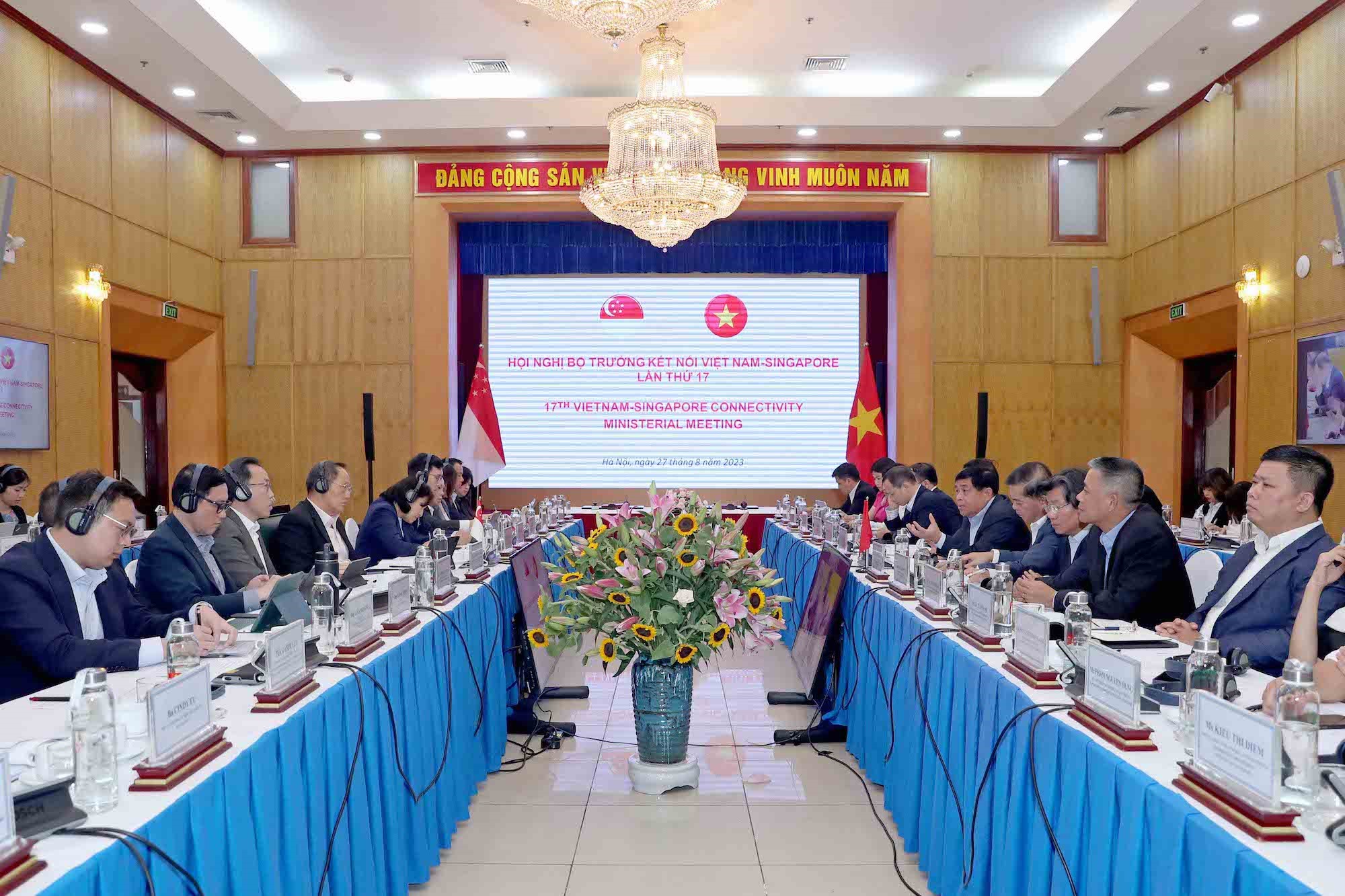 Việt Nam - Singapore thúc đẩy hợp tác các lĩnh vực mới theo hướng bền vững 7 05 1