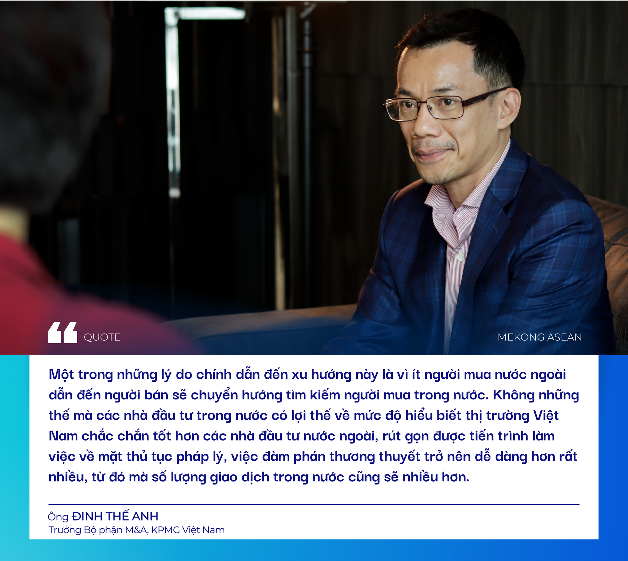 M&A 2023: 'Khẩu vị của nhà đầu tư đang thay đổi' 1 quote ma 1png 01 2249