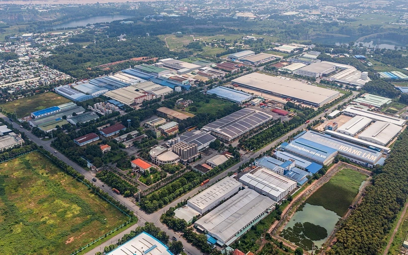 Hà Nội ưu tiên đẩy nhanh các dự án bất động sản công nghiệp, nhà ở xã hội 1 ttxvn khu cong nghiep 1663.jpg