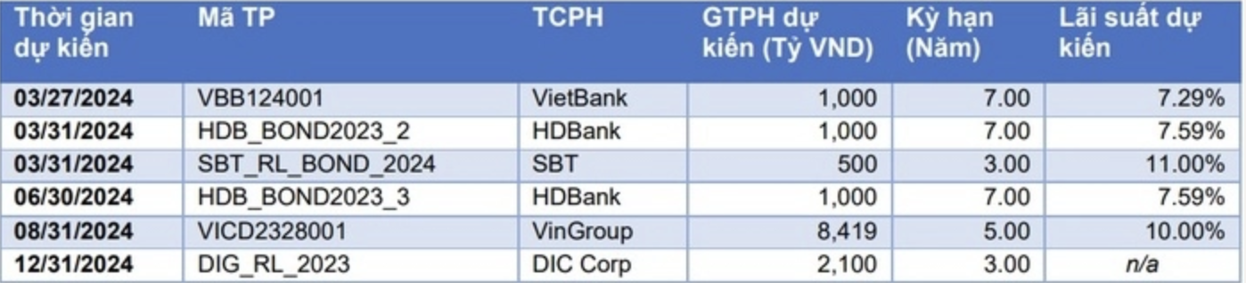 Trái phiếu DN 'mở bát' đầu năm: Áp lực đáo hạn đè nặng mọi kỳ vọng 2 Anh man hinh 2024 02 07 luc 21.20.43