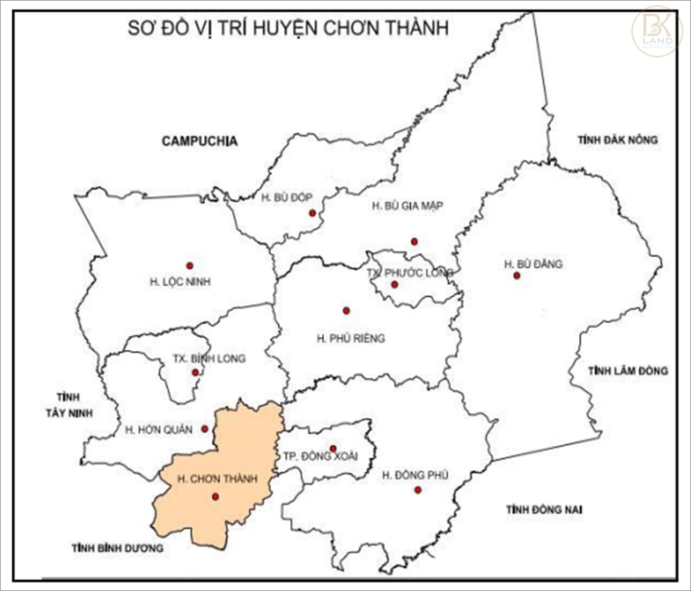 Dự án Cụm công nghiệp Song Phương - Chơn Thành 5 chon thanh